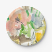 Whimsy in The Garden II Papieren Bordje (Voorkant)