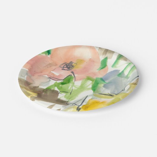 Whimsy in The Garden II Papieren Bordje (Gekanteld)