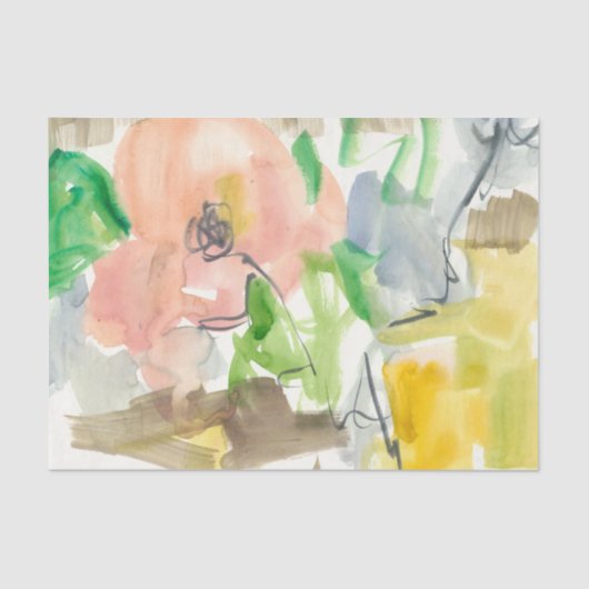 Whimsy in The Garden II Tissuepapier (Voorkant)