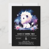 Whimsy Kinder leeuwenverjaardag Kaart (Voorkant)