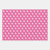 Whimsy kleurrijk en helder inpakpapier vel (Voorkant 3)