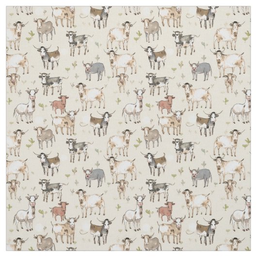 Whimsy Moo: Whimsy Koe Stof (Swatch)