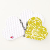 Whimsy Mosaic Yellow Mustard Notitieboek (Binnen)