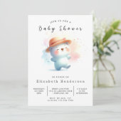 Whimsy Online Beer Baby shower Kaart (Staand voorkant)