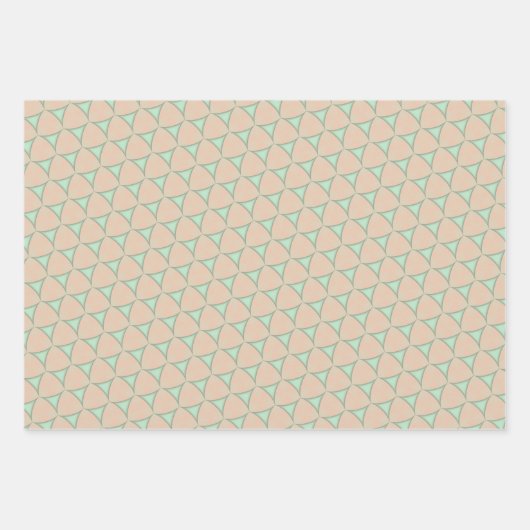Whimsy onthulde wikkelpapier flat sheet set inpakpapier vel (Voorkant)