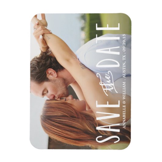 Whimsy Overlay | Sparen de Datum Magnet Magneet (Verticaal)