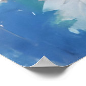 Whimsy Pastel Hues Dream Patroon Poster (Hoek)