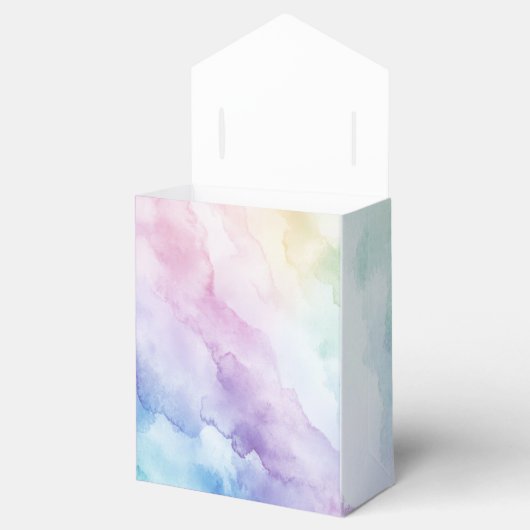 Whimsy Pastel Ribbon Box Bedankdoosjes (Geopend)