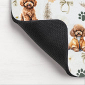 Whimsy poedel pizzazz mousepad muismat (Hoek)