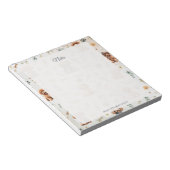 Whimsy poedel pizzazz notitieblok (Schuin)