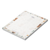 Whimsy poedel pizzazz notitieblok (Linkerzijde)