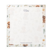 Whimsy poedel pizzazz notitieblok (Voorkant)