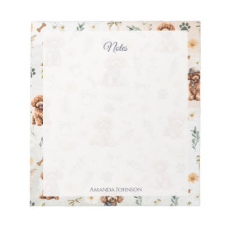 Whimsy poedel pizzazz notitieblok