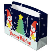 Whimsy Polar Beer Groot Cadeauzakje (Achterkant Gekanteld)