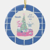 Whimsy Polar Beren Decorating Tree Ornament (Voorkant)