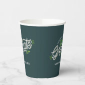 Whimsy Praise 8oz Papier Cup Papieren Bekers (Links)