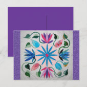 Whimsy Quilt Briefkaart (Voorkant / Achterkant)