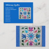 Whimsy Quilt Visitekaartje (Voorkant / Achterkant)