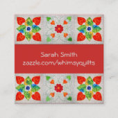 Whimsy Quilt Visitekaartjes (Voorkant)