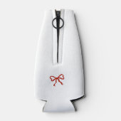 Whimsy Red She's the Cherry on Top Bridal Shower Flesjeskoeler (Achterkant)