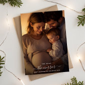 Whimsy Script Hoe meer zielen hoe meer vreugd Kers Feestdagenkaart