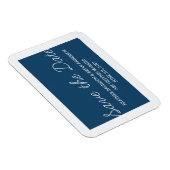 Whimsy Sparen de Magnet van de Datum, Blauw Magneet (Rechterzijde)