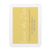 Whimsy Sparen de Magnet van de Datum, Geel Magneet (Verticaal)