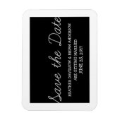 Whimsy Sparen de Magnet van de Datum, Zwart Magneet (Verticaal)