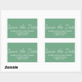 Whimsy sparen de Stickers van de Datum, Groen (Vel)