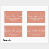 Whimsy sparen de Stickers van de Datum, Oranje (Vel)
