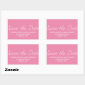 Whimsy sparen de Stickers van de Datum, Roze (Vel)
