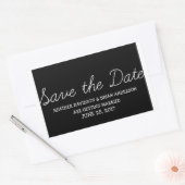 Whimsy sparen de Stickers van de Datum, Zwart (Envelop)