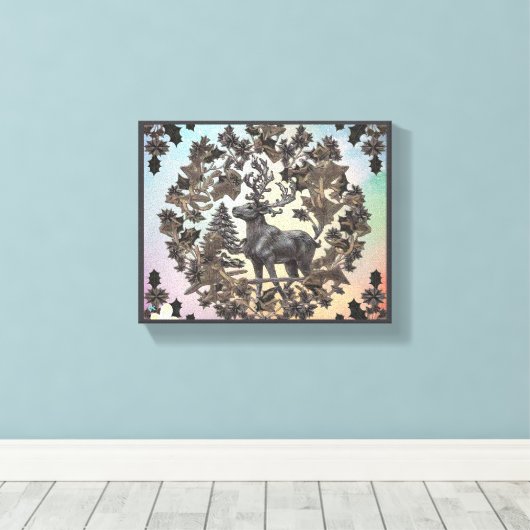 "Whimsy Style" Canvas Afdruk (Insitu (Houten vloer))