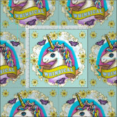 Whimsy Unicorn Fabric Stof (Delen)