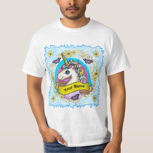 Whimsy Unicorn T-Shirt (Voorkant)