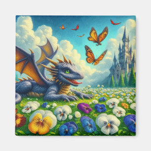 Whimsy van de wilde tuin magneet