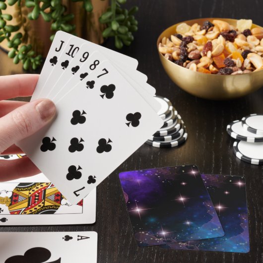 Whimsy Waterverf Celestial Scene Pokerkaarten (Insitu)