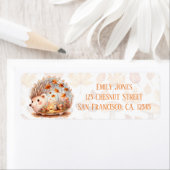 Whimsy Wilderness Critters - De Egel - Etiket (Insitu)