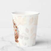 Whimsy Wilderness Critters - De Egel - Papieren Bekers (Links)