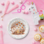 Whimsy Wilderness Critters - De Egel - Papieren Bordje (Feest)