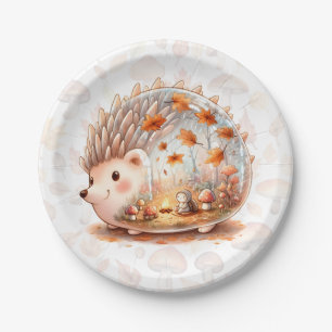 Whimsy Wilderness Critters - De Egel - Papieren Bordje