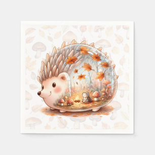 Whimsy Wilderness Critters - De Egel - Servet