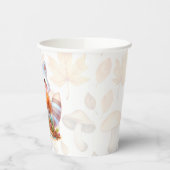 Whimsy Wilderness Critters - De Wasbeer - Papieren Bekers (Links)