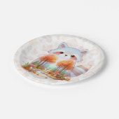 Whimsy Wilderness Critters - De Wasbeer - Papieren Bordje (Gekanteld)