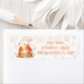 Whimsy Wilderness Critters - Het Konijn - Etiket (Insitu)