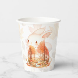 Whimsy Wilderness Critters - Het Konijn - Papieren Bekers