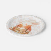 Whimsy Wilderness Critters - Het Konijn - Papieren Bordje (Gekanteld)