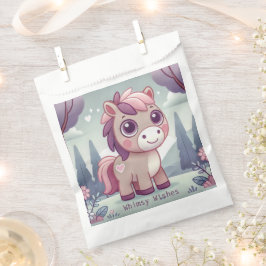 Whimsy Wishes Pink Pony Party Favorietentas Bedankzakje