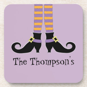 Whimsy Witch's Shoes Bier Onderzetter