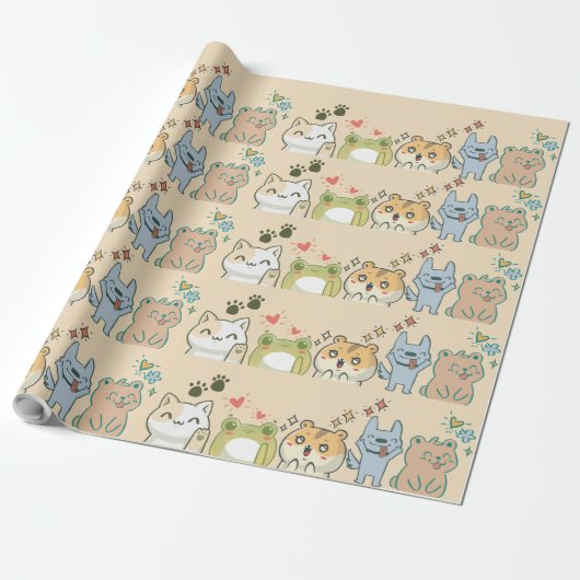 Whimsy & Wonders Cadeaupapier (Uitgerold)